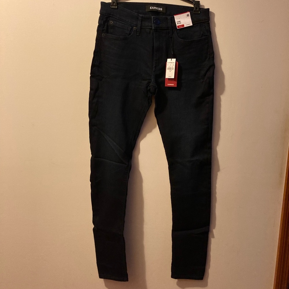 Express Legging Mid Rise Skinny Leg Jeans